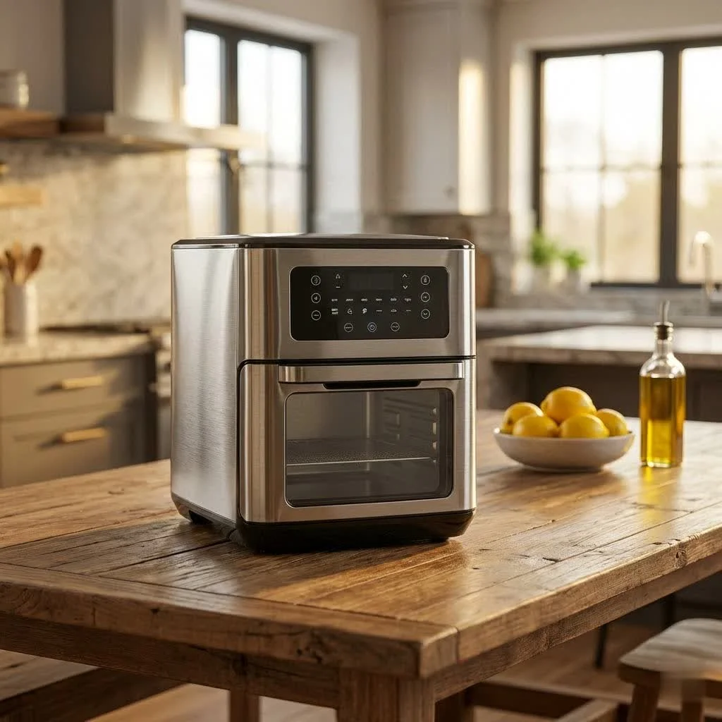 Ceramic air fryer for healthy cooking